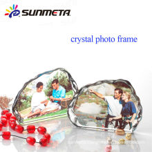 blank crystal photo crystal frame china supplier